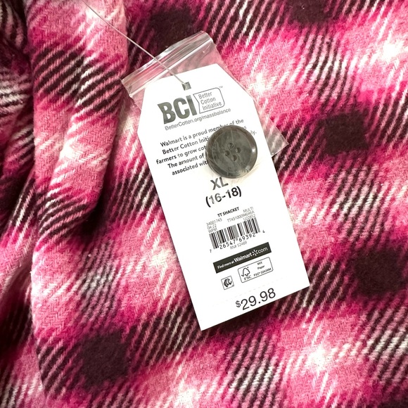 NWT Plaid flannel jacket | Size XL - Picture 3 of 3